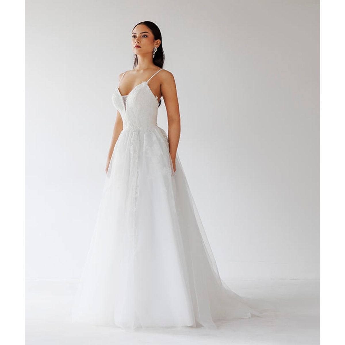 DULCENOVIA - Vestido de Novia Lucía falda de Tull Dulce Novia