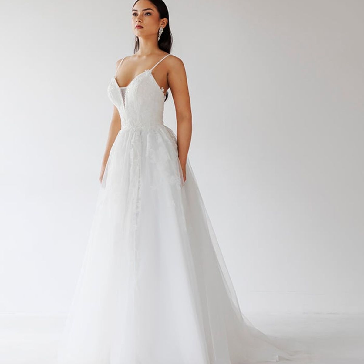 DULCENOVIA - Vestido de Novia Lucía falda de Tull Dulce Novia