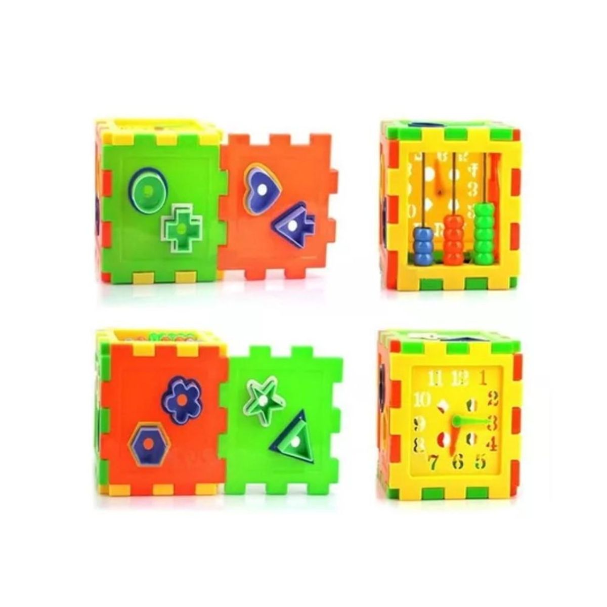 ARTIDIX - Cubo didáctico educativo multifuncional FIGURAS ENCAJE