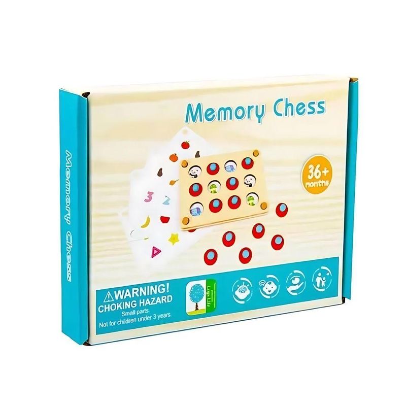 ARTIDIX - Juego de Memorice Madera Tarjetas Intercambiables PB-C1