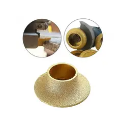 GENERICO - Disco Diamantado Borde Semi Circular Esmeril Granito Marmol