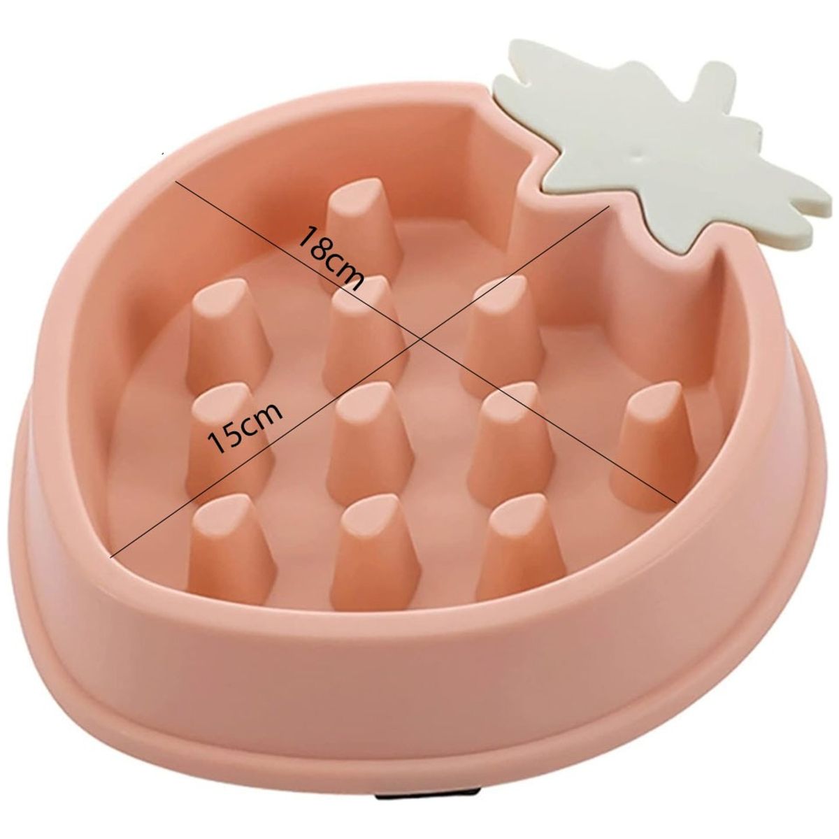 GENERICO - Plato Anti Ansiedad Plato Perro Ansioso Plato Come Lento