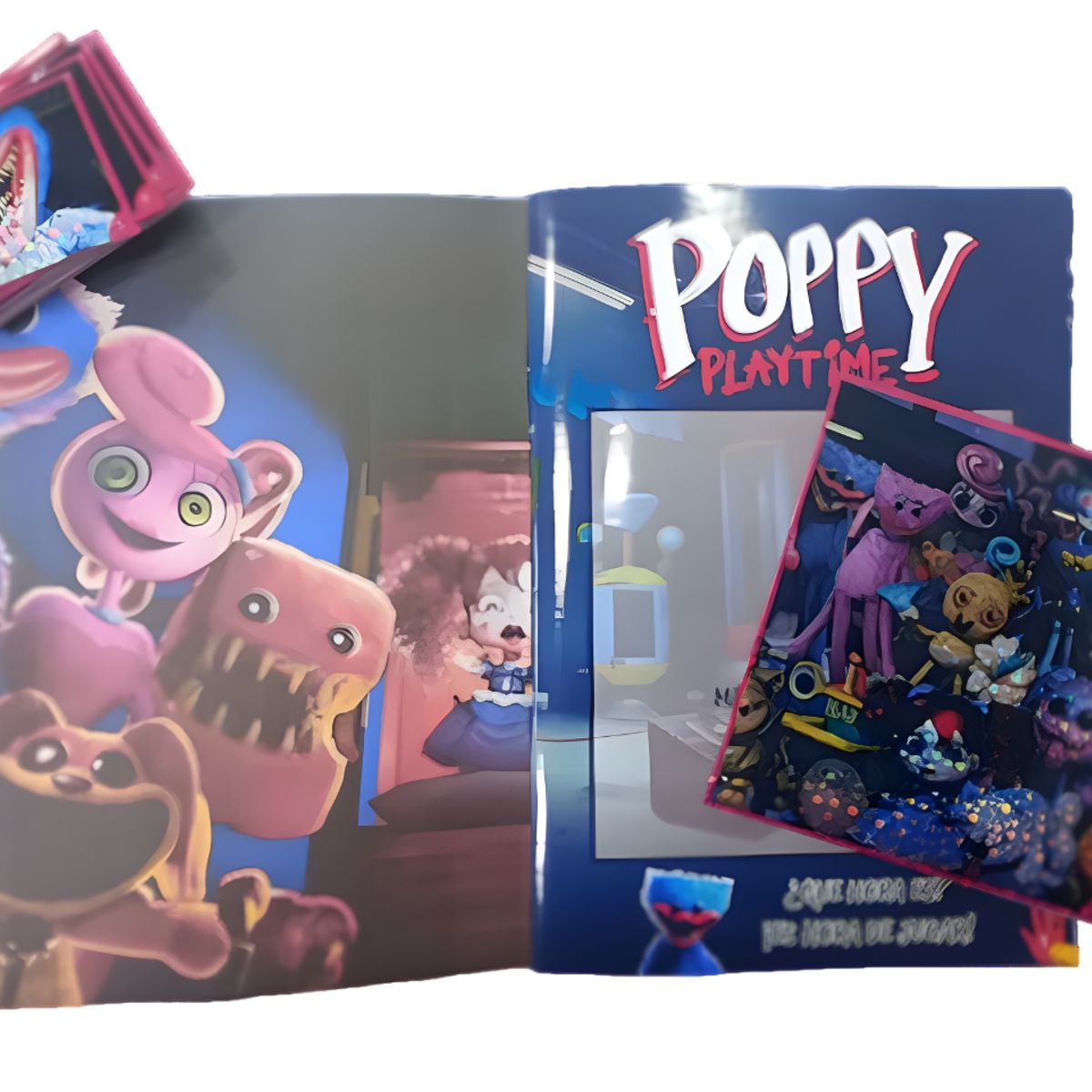 GENERICO - Mini Álbum Poppy Playtime + Todas Sus Láminas A Pegar