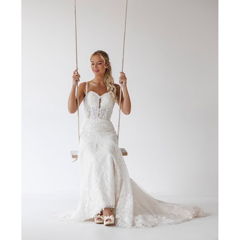 DULCENOVIA - Vestido de Novia Gracia estilo Sirena Dulce Novia