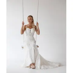 DULCENOVIA - Vestido de Novia Gracia estilo Sirena Dulce Novia