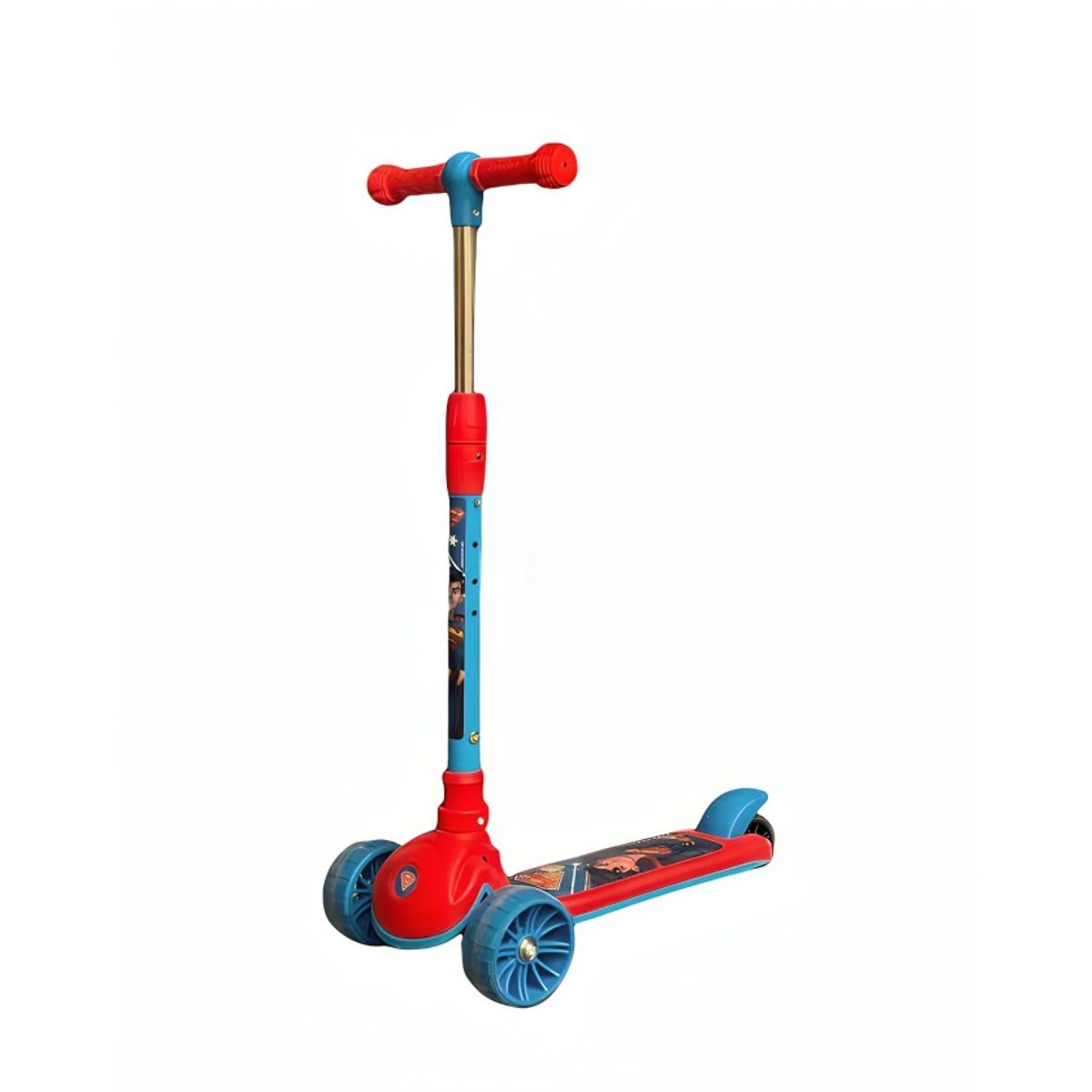 OEM - TRISCOOTER PLEGABLE JUSTICE LEAGUE SUPERMAN