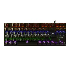 DATACOM - Teclado Mecánico Gamer Rgb Switch Blue Español Lat