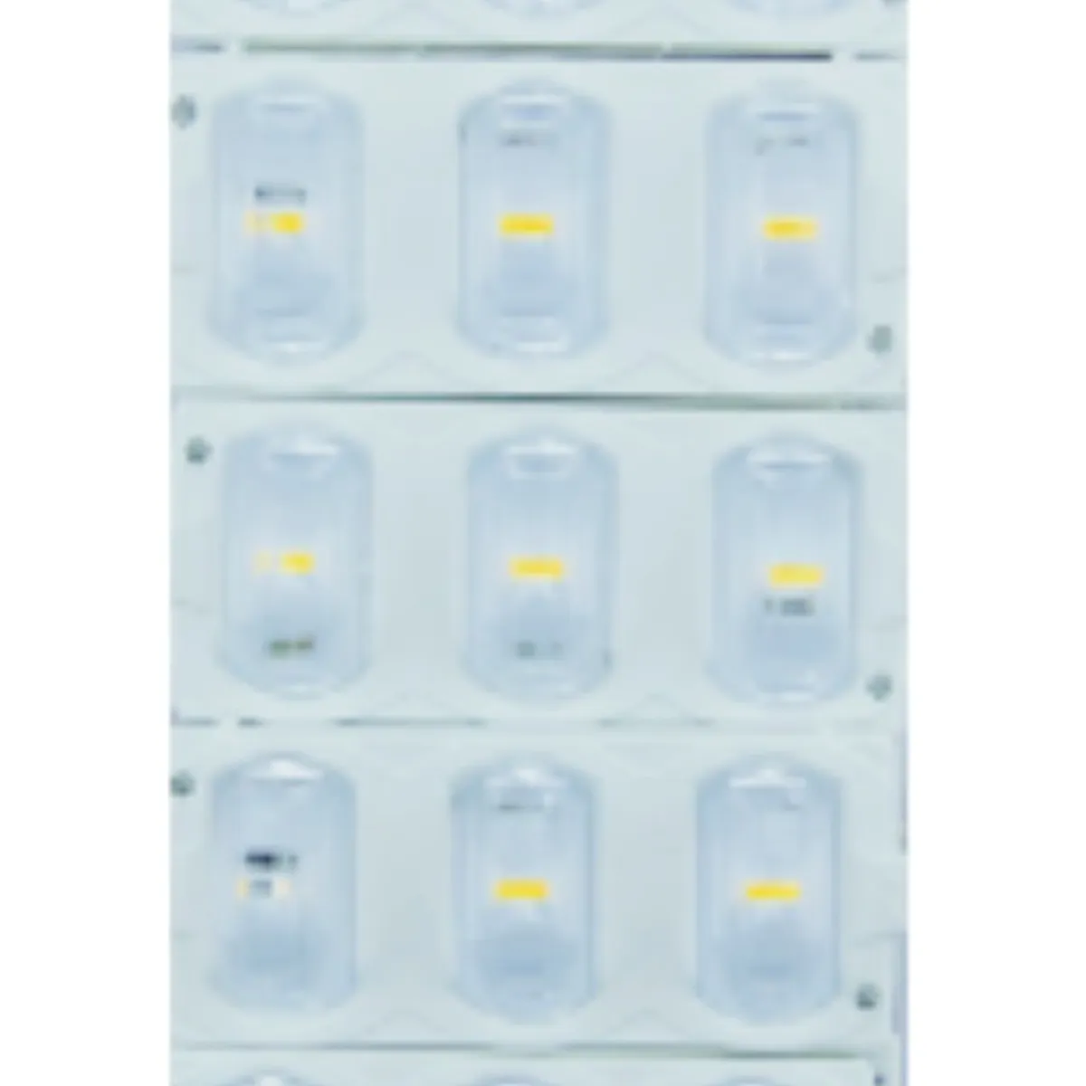 OEM - TIRA LED PLACA X 3 LED LUPA SET X 10 PCS CON ADHESIVO