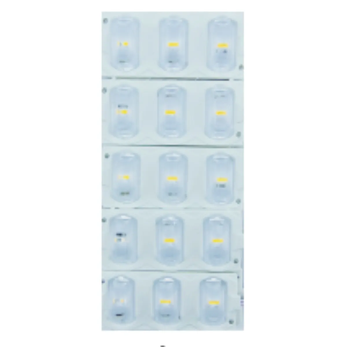 OEM - TIRA LED PLACA X 3 LED LUPA SET X 10 PCS CON ADHESIVO