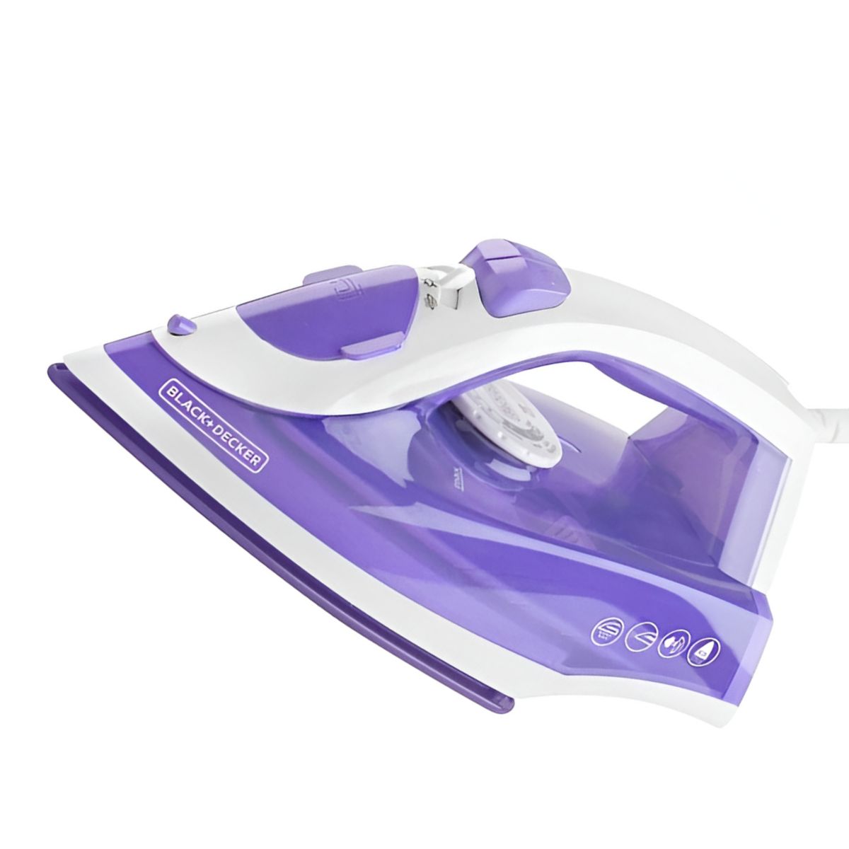BLACK+DECKER - Plancha de Ropa con Rociador de Vapor Black+Decker BD204-CL