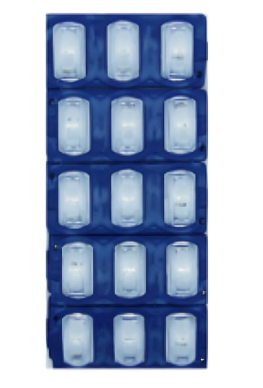 OEM TIRA LED PLACA X 3 LED LUPA SET X 10 PCS CON ADHESIVO