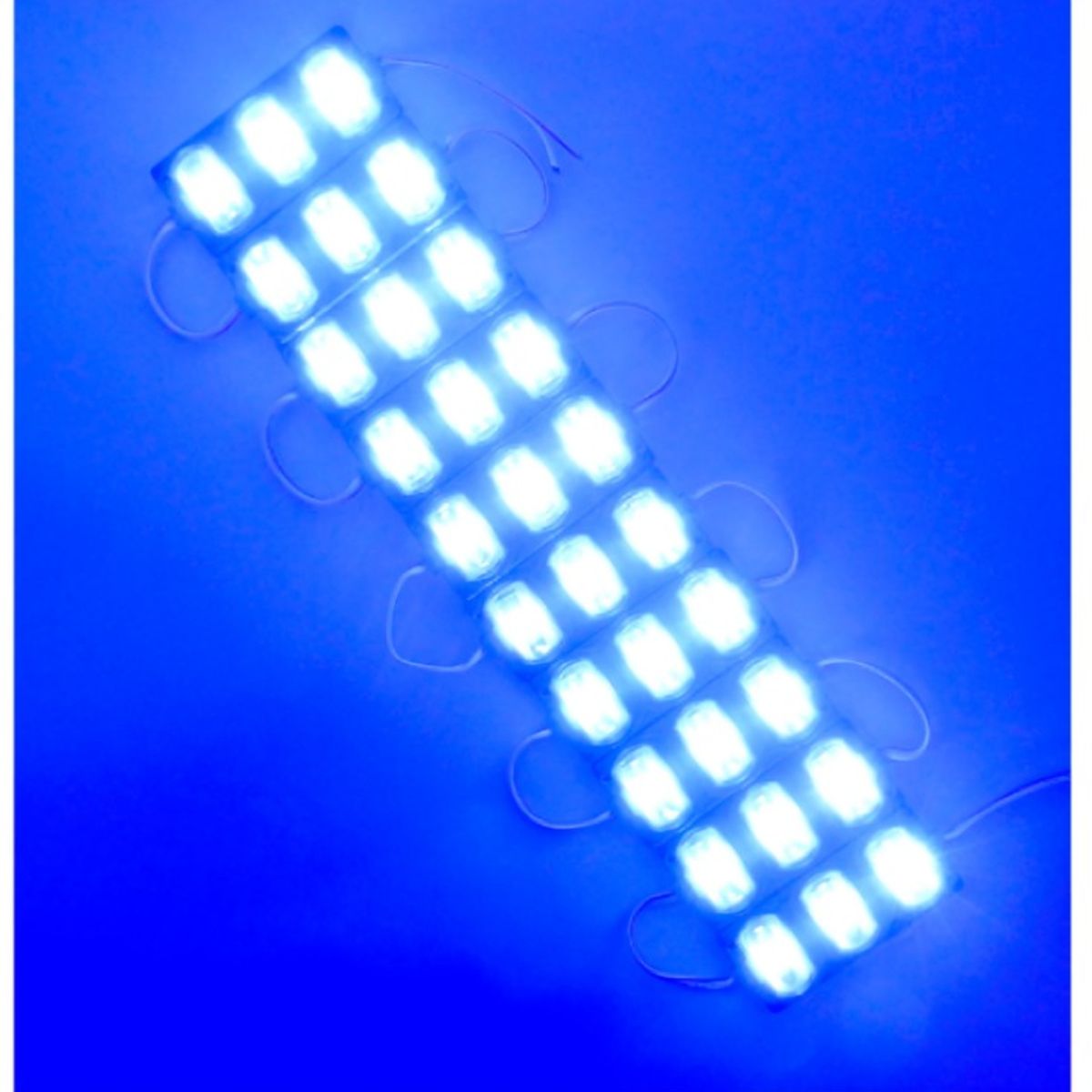 OEM - TIRA LED PLACA X 3 LED LUPA SET X 10 PCS CON ADHESIVO
