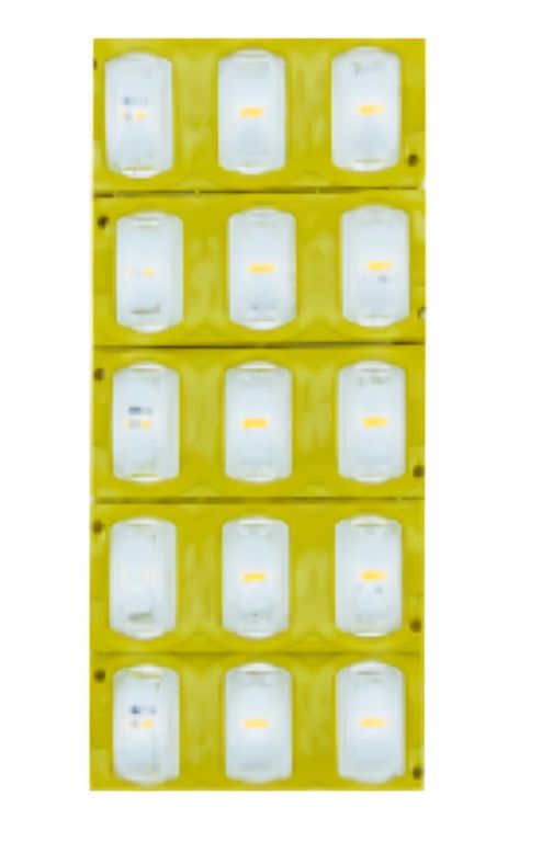 OEM TIRA LED PLACA X 3 LED LUPA SET X 10 PCS CON ADHESIVO