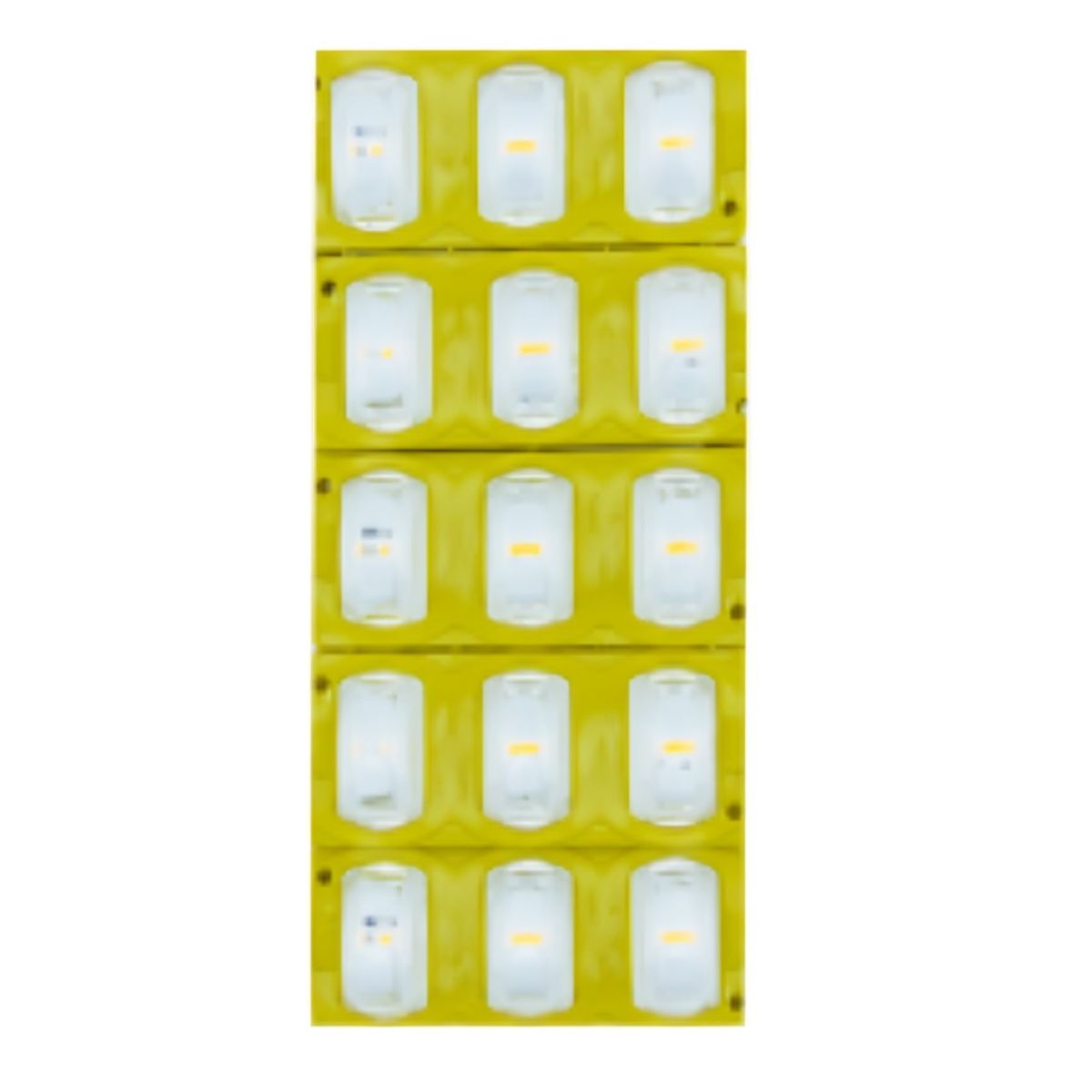 OEM - TIRA LED PLACA X 3 LED LUPA SET X 10 PCS CON ADHESIVO