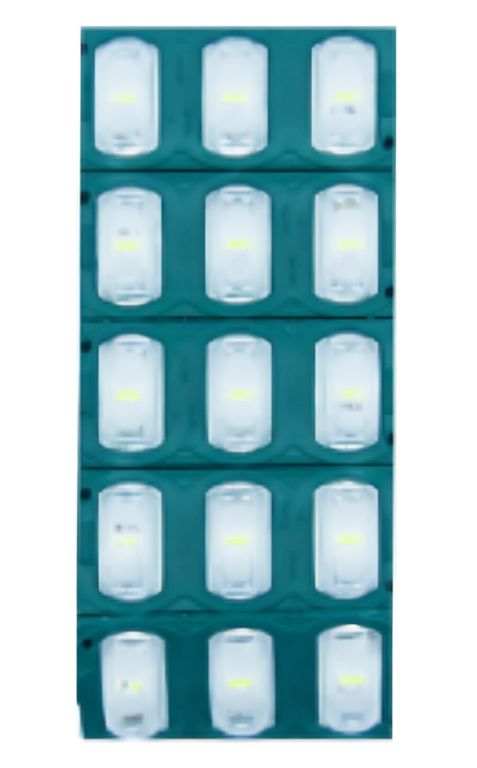OEM TIRA LED PLACA X 3 LED LUPA SET X 10 PCS CON ADHESIVO