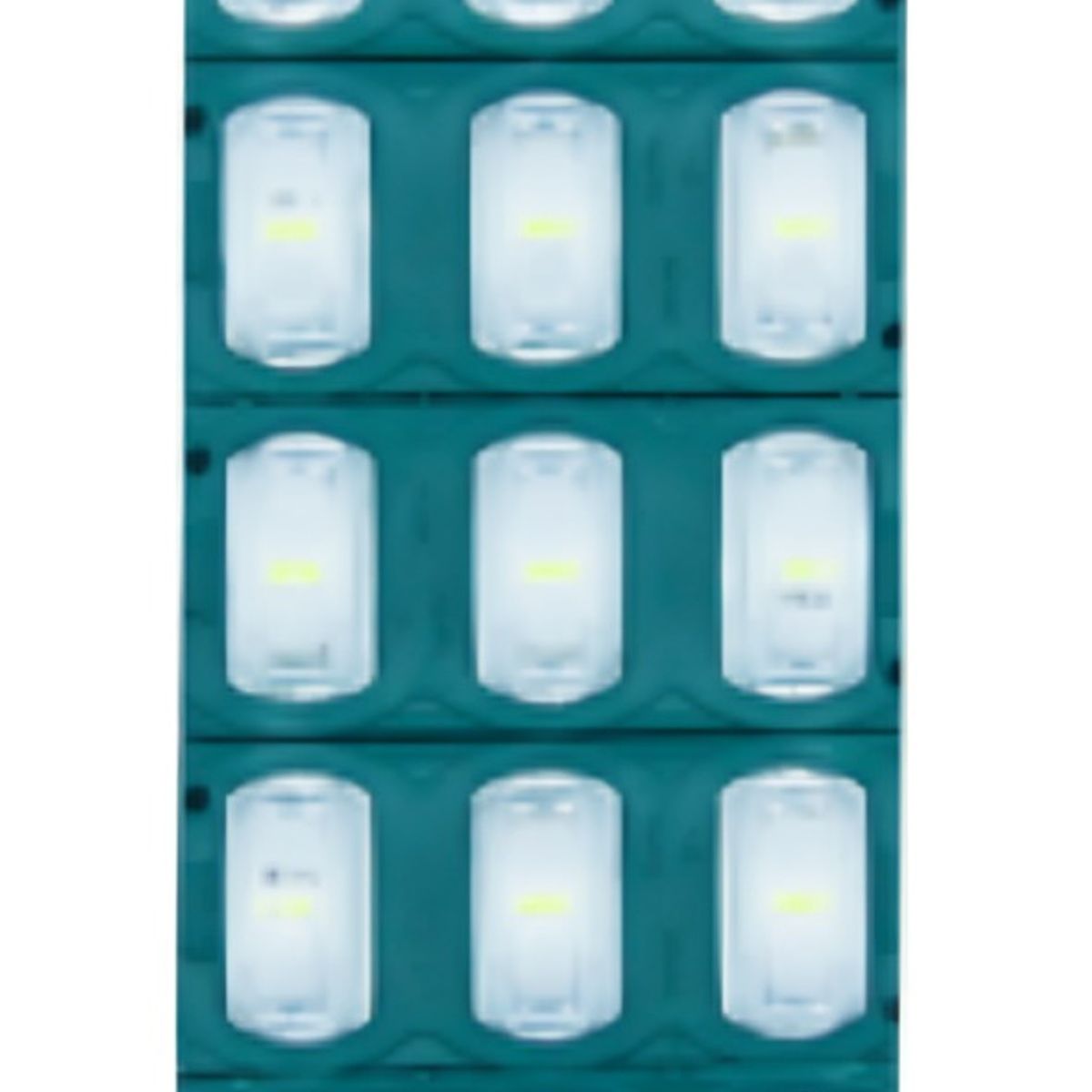 OEM - TIRA LED PLACA X 3 LED LUPA SET X 10 PCS CON ADHESIVO