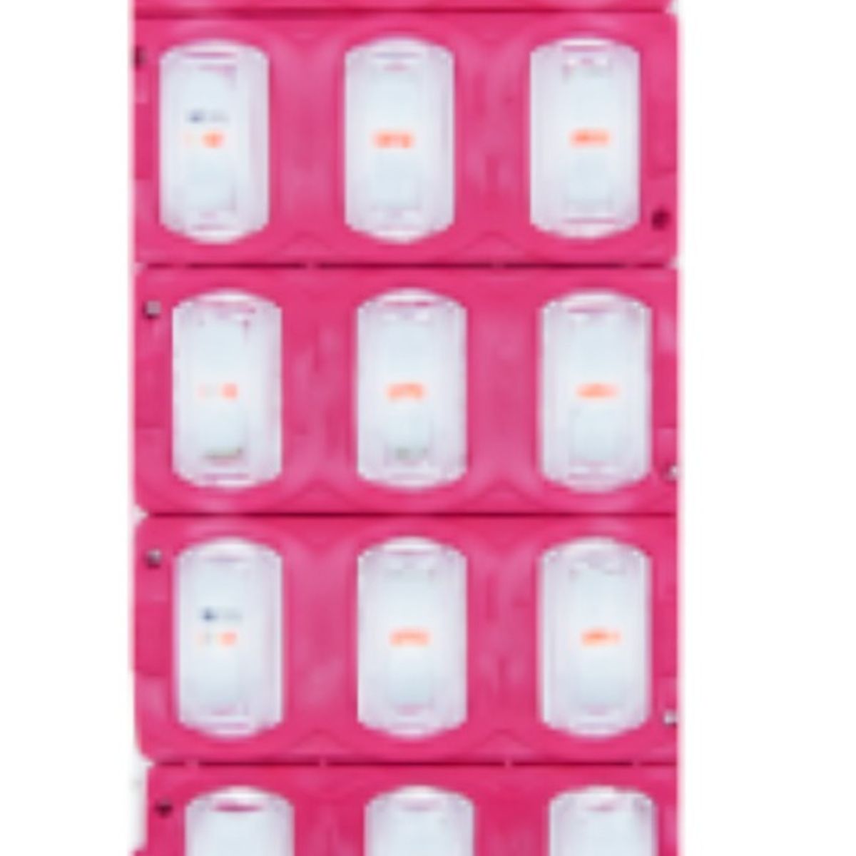 OEM - TIRA LED PLACA X 3 LED LUPA SET X 10 PCS CON ADHESIVO