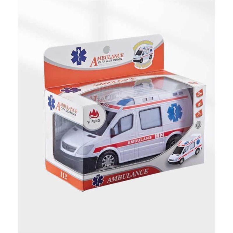 GENERICO - auto de juguete ambulancia