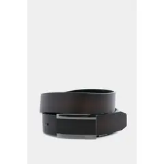 VELEZ - Vélez Cinturón Doble Faz De Cuero Grabado Combinado