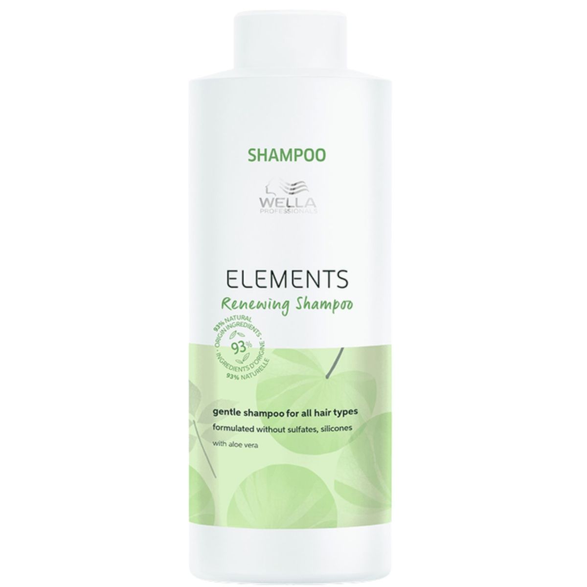 WELLA - Shampoo Wella Elements Renewing 1000ml  Elimina Impurezas