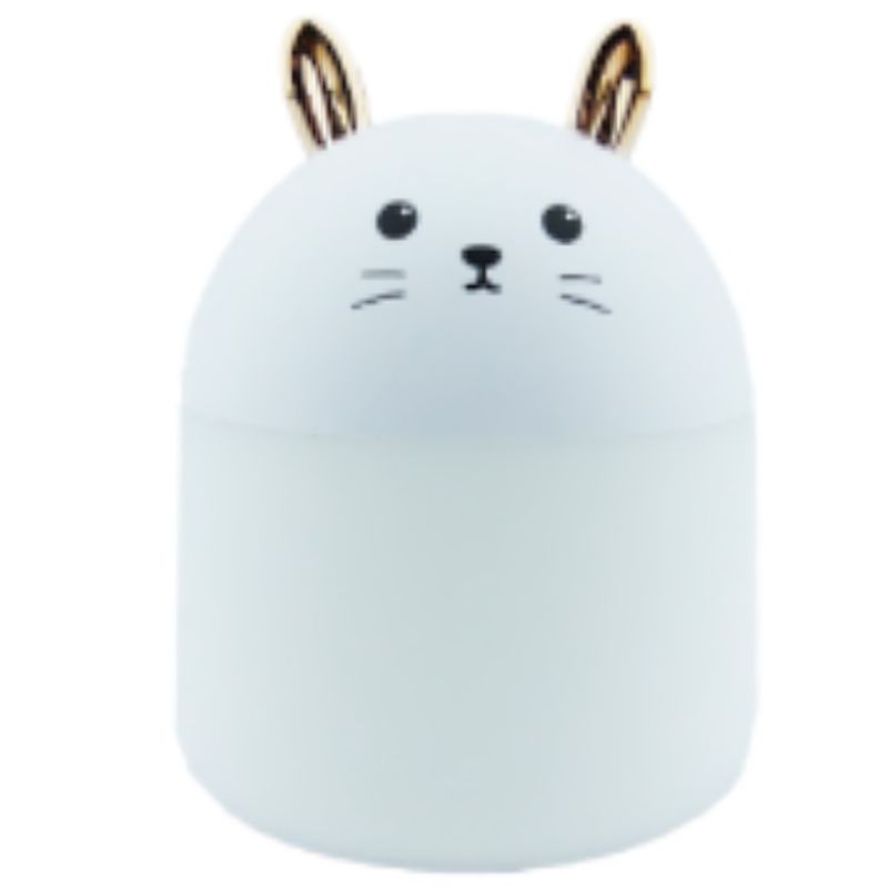 OEM - HUMIDIFICADOR MODGATITO CON LED 250ML RECARGABLE