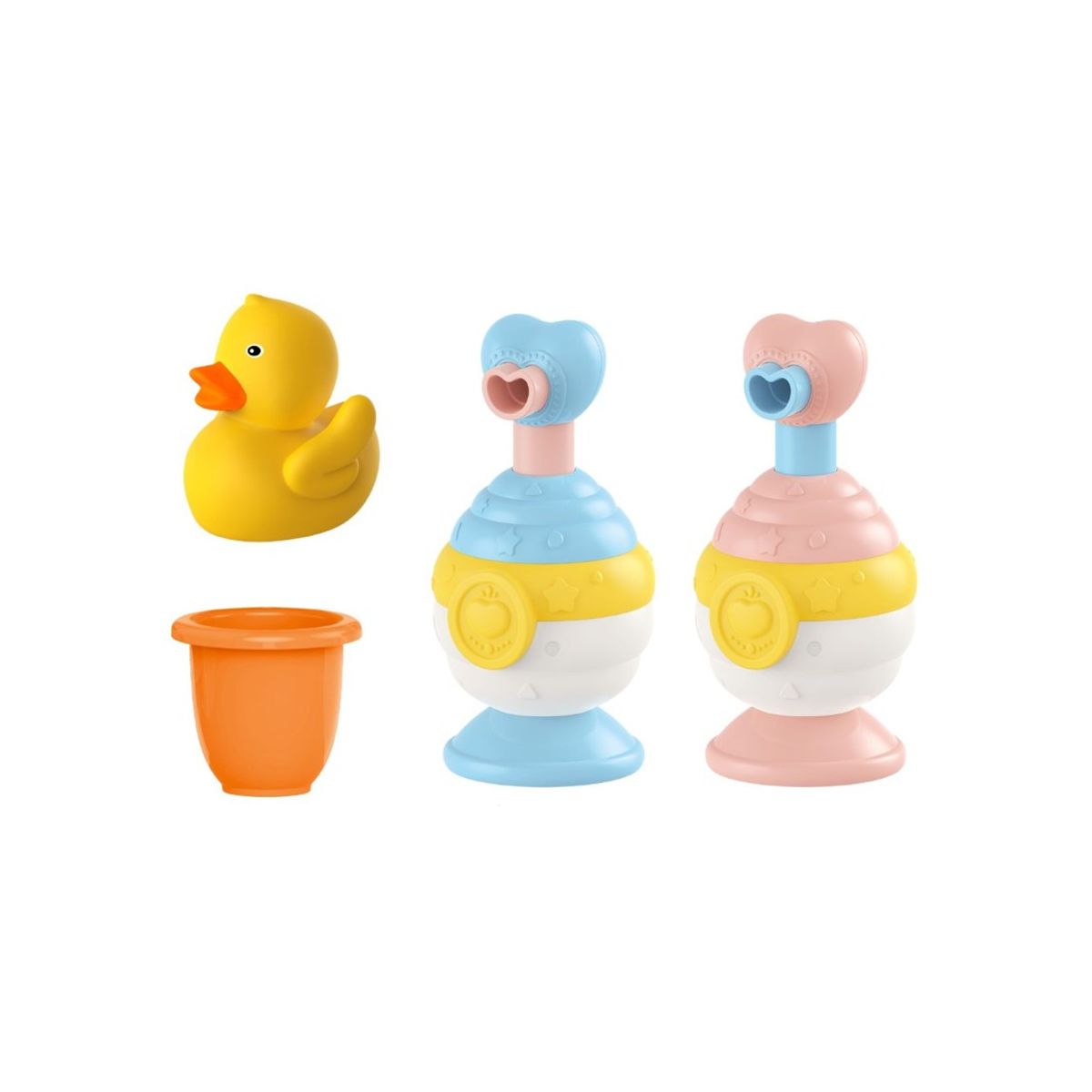 HUANGER - Patito de Baño Accesorios Huanger Rosa