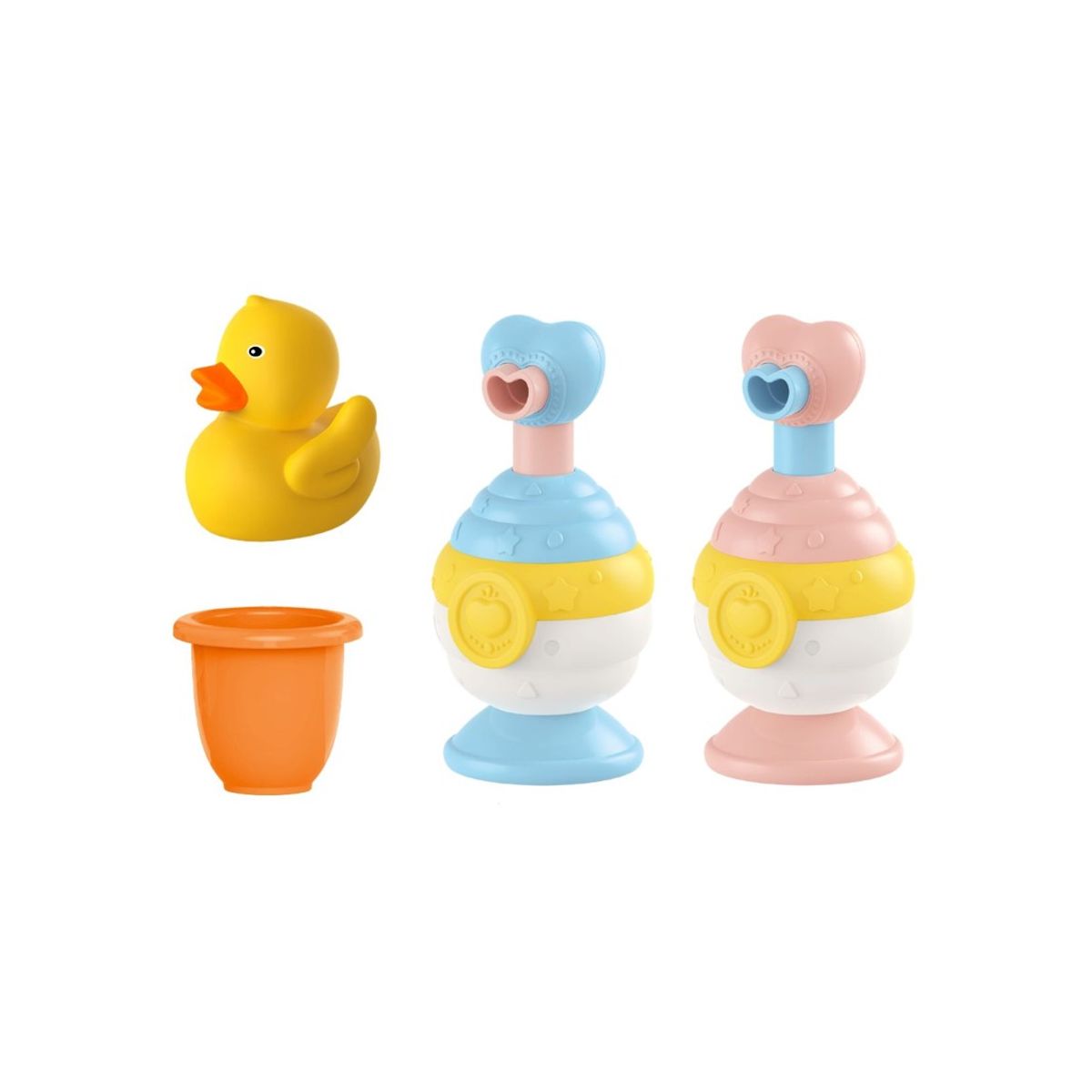 HUANGER - Patito de Baño Accesorios Huanger Rosa