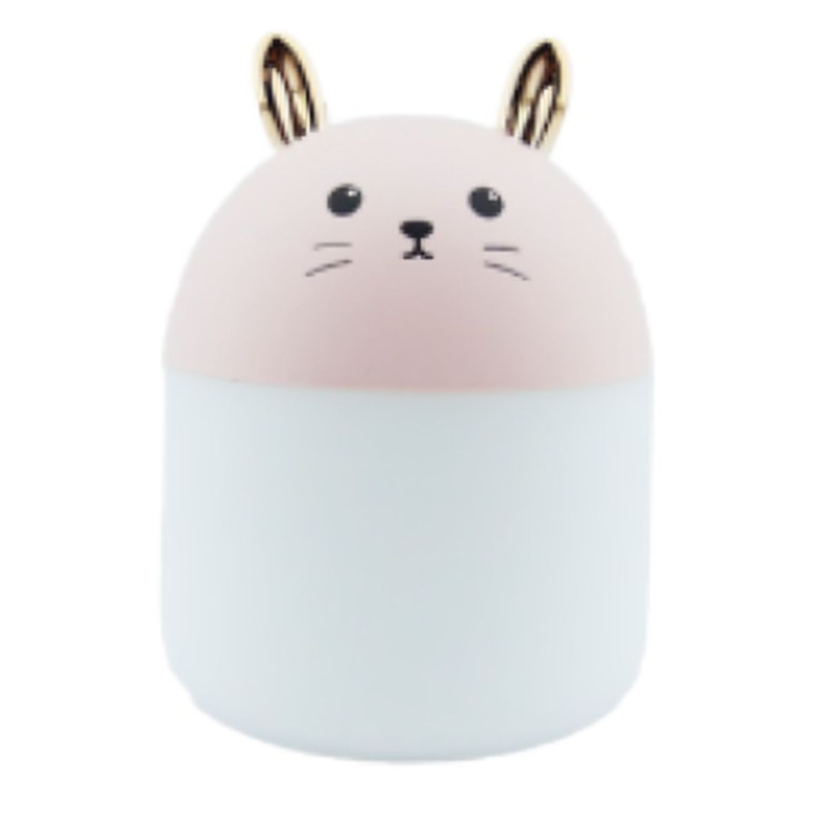 OEM - HUMIDIFICADOR MODGATITO CON LED 250ML RECARGABLE ROSADO