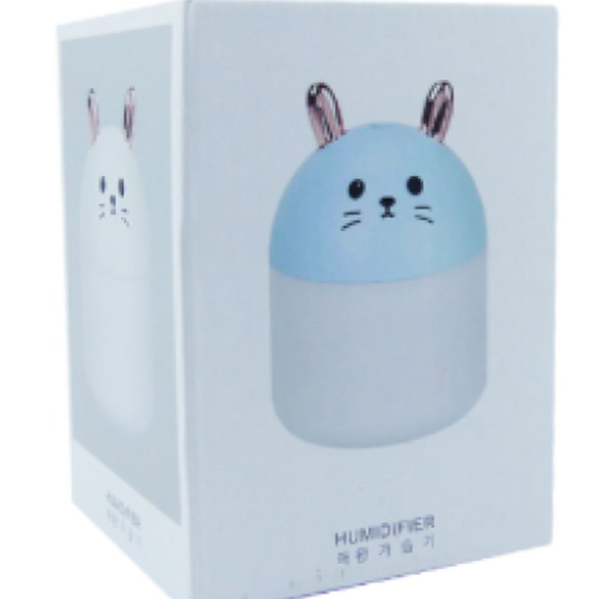 OEM - HUMIDIFICADOR MODGATITO CON LED 250ML RECARGABLE ROSADO