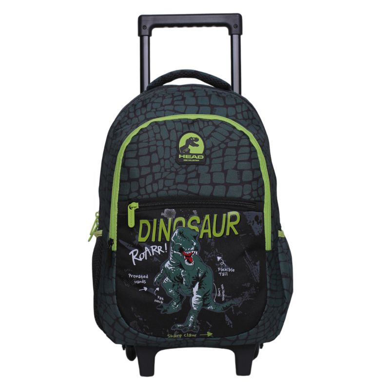 HEAD - Mochila Carro Intantil Niño Strong  T-Rex Verdel Head