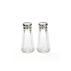 TABLECRAFT - Set De 2 SALERO & PIMENTERO, TAPA ACERO