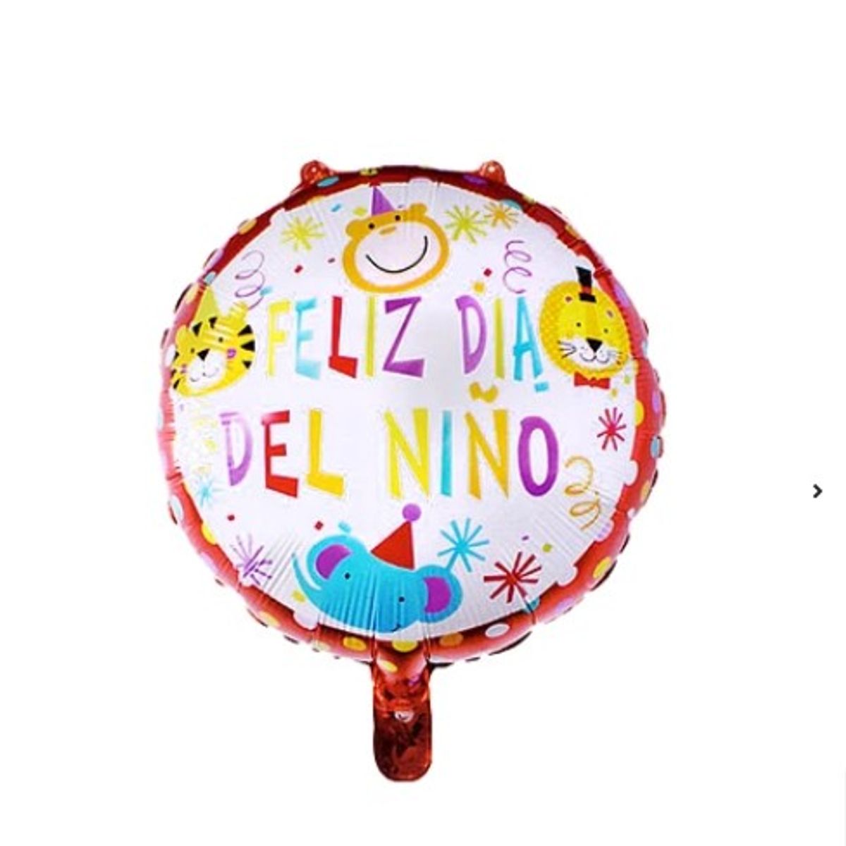 GENERICO - Globo Metálico Redondo Feliz Día Del Niño 45Cm