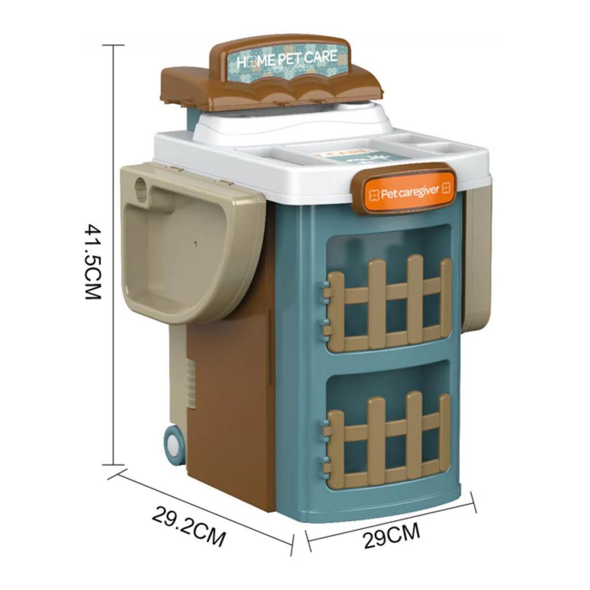 GENERICO - Juguete Set Maleta Veterinaria 49 Piezas Infantil Azul