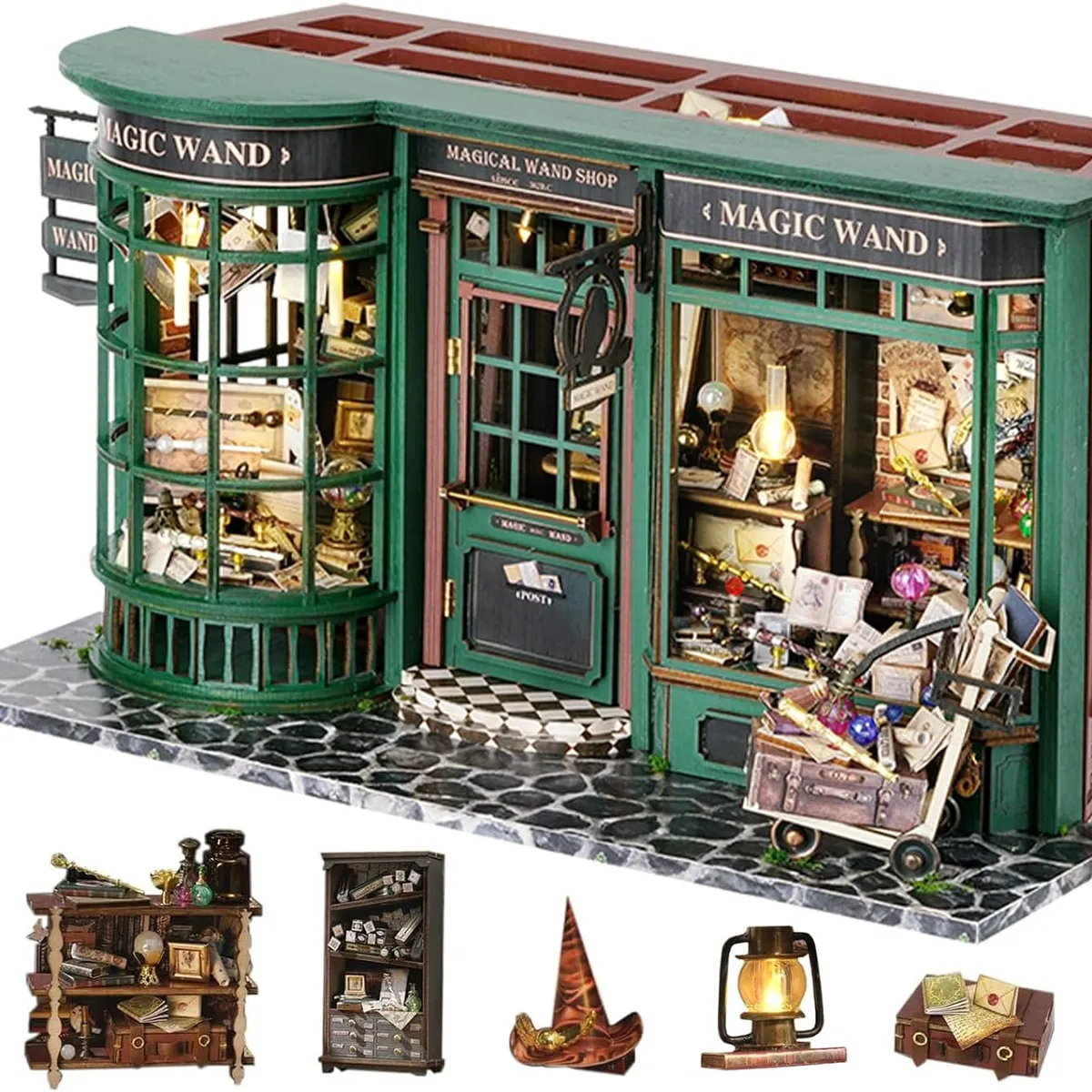 GENERICO - Casa 3D para armar Magical Wand Cute Room