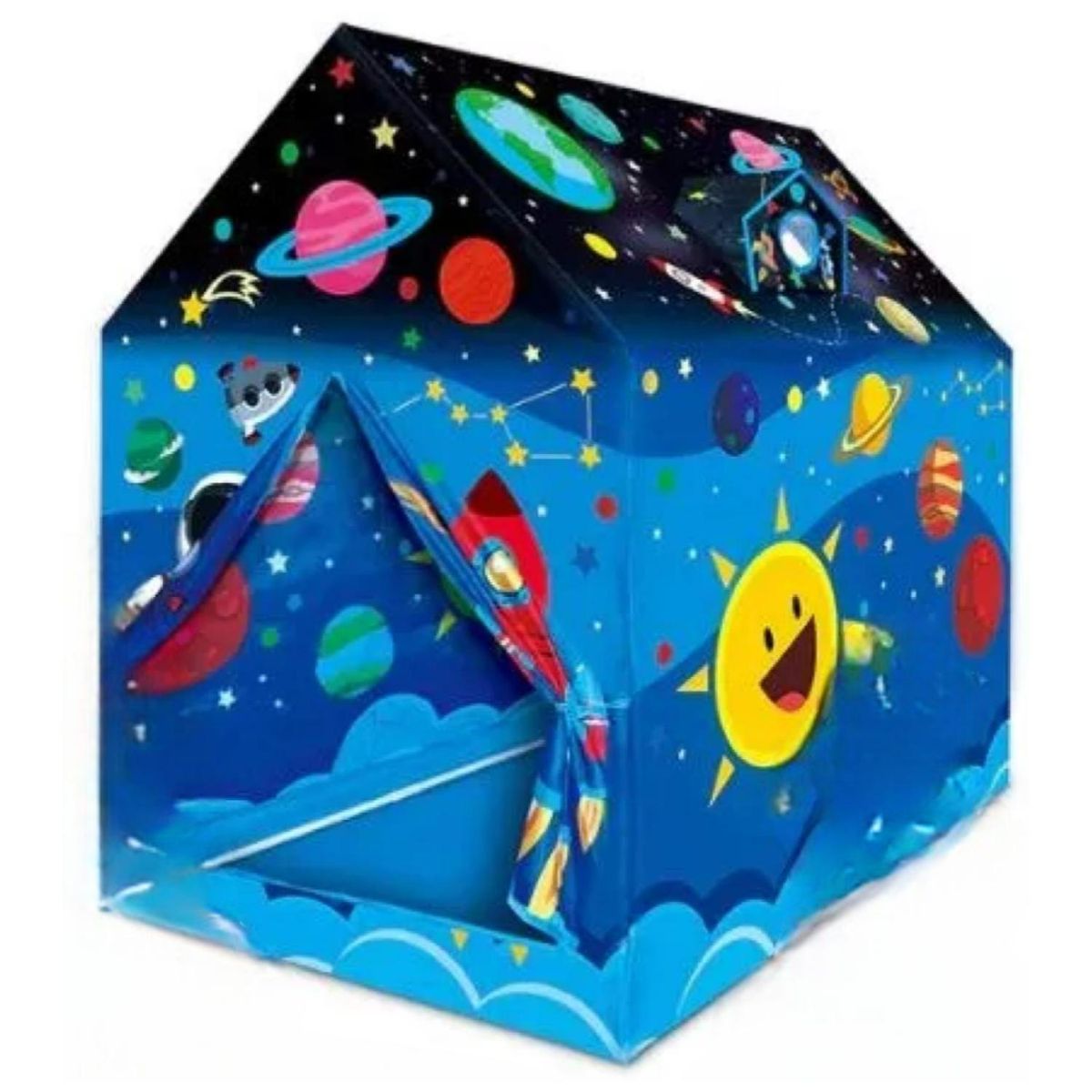 GENERICO - Juguete Casa Carpa Diseño Planetas Y Estrellas Infantil