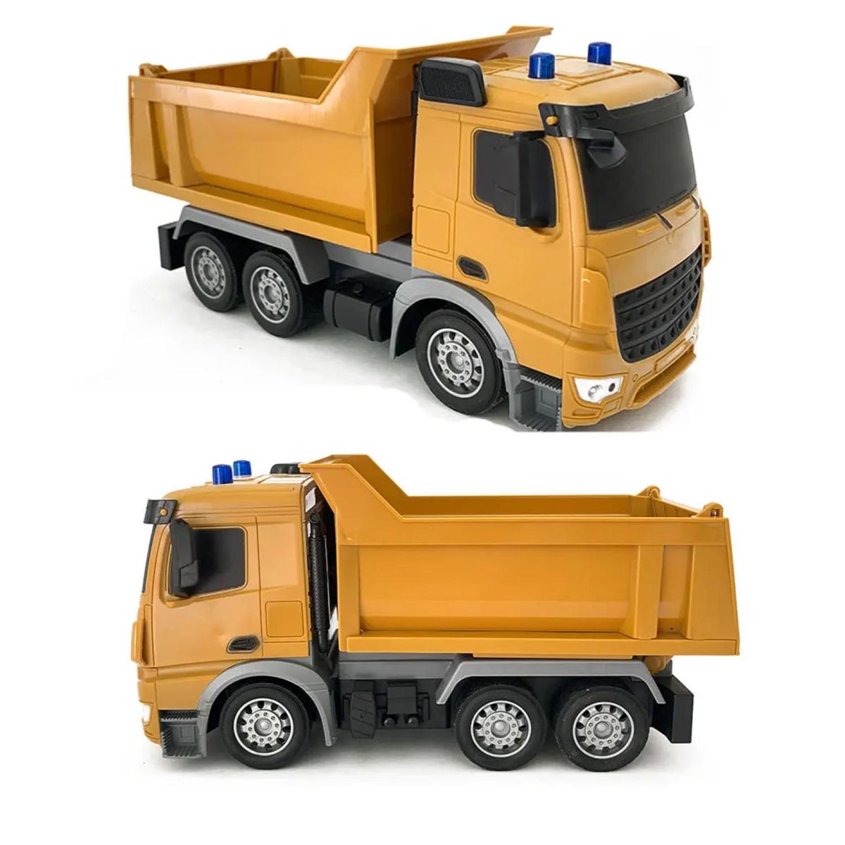 GENERICO - Juguete Camion Tolva A Control Remoto Amarillo Infnatil