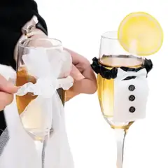 GENERICO - Pack Trajes de novios para copas matrimonio