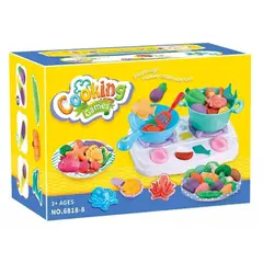 GENERICO - Juguete Set Plasticina Estufa Con Accesorios De Cocina