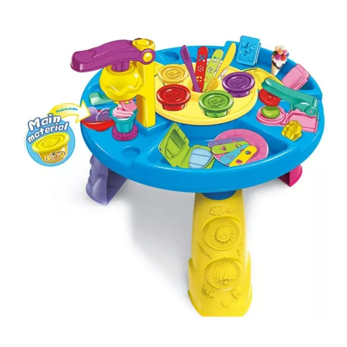 GENERICO - Juguete Mesa Didactica Con Accesorios Plasticina Infantil