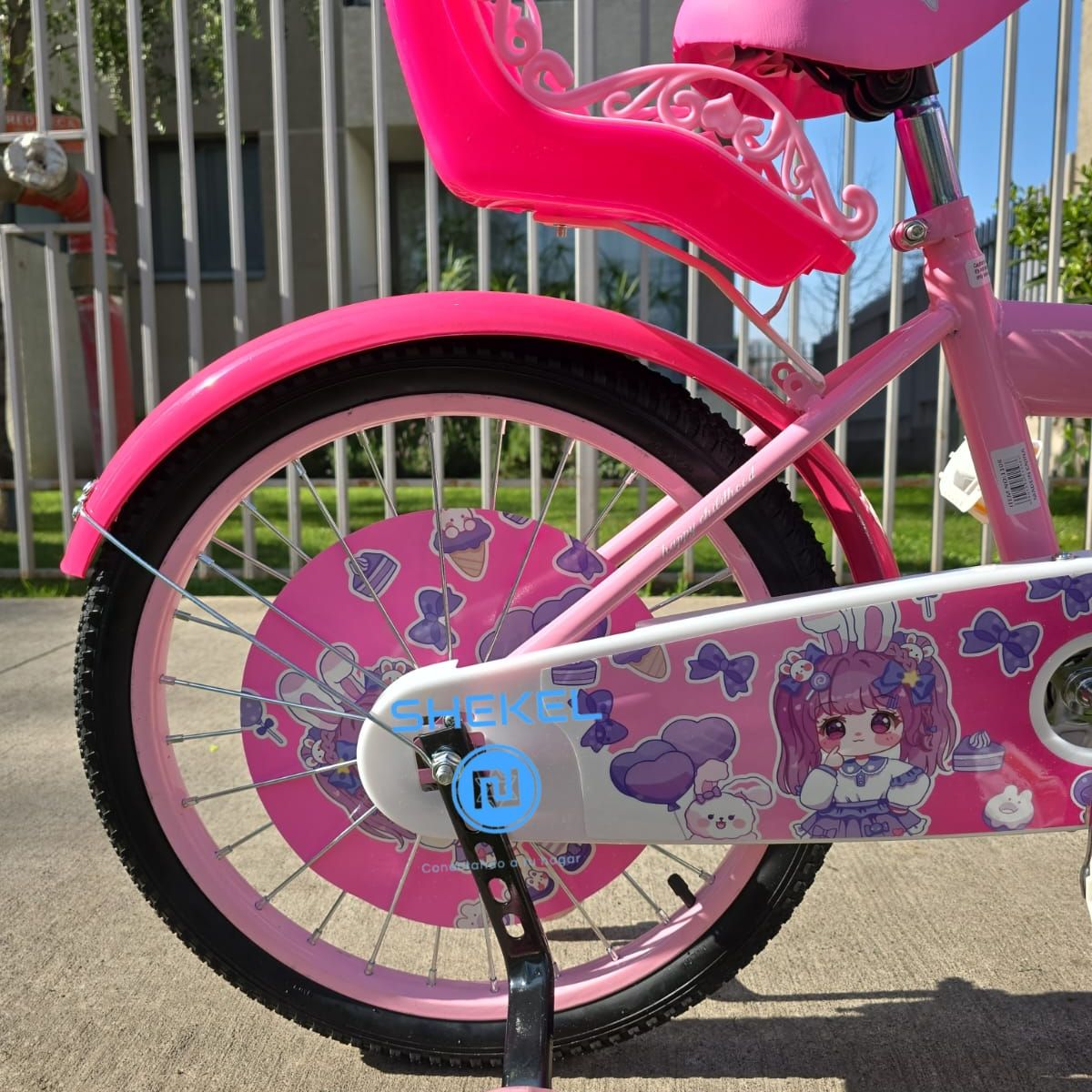 GENERICO - Bicicleta Infantil Rosada Bike Aro 20 Niña Cod 108