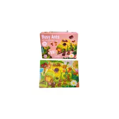 GENERICO - Rompecabezas De 24pcs Hormigas Ocupadas Didactico Niños +3