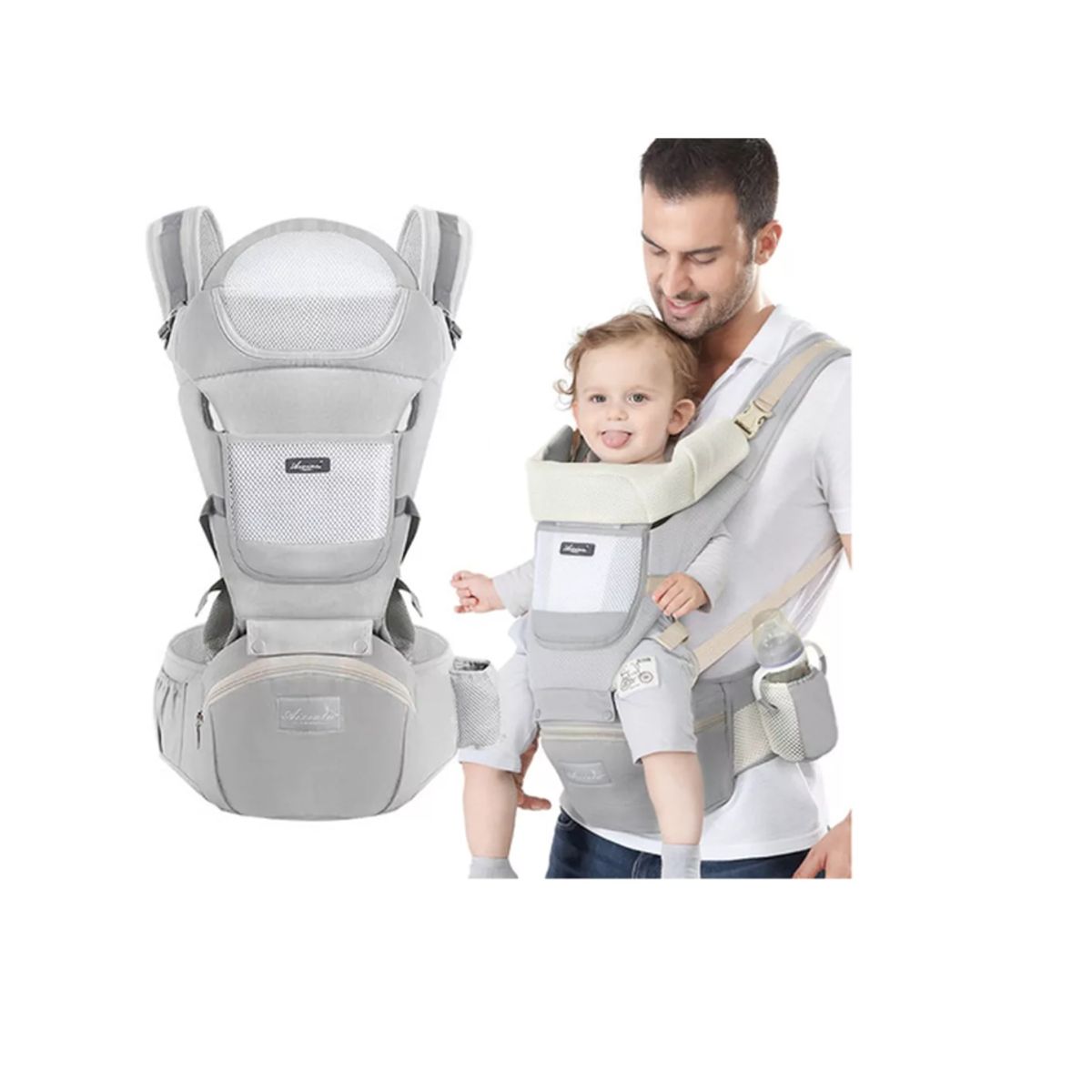 GENERICO - Mochila Porta Bebes Ergonómica