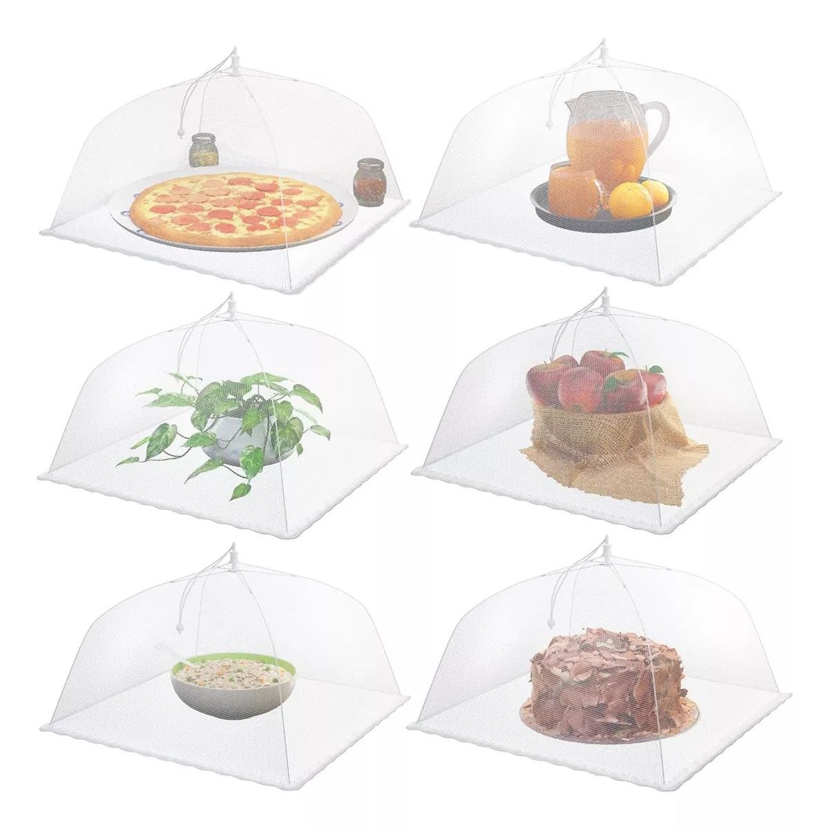 KUANGYE - Malla Para Cubrir Alimentos Mosquitera Anti Moscas Mosquitos