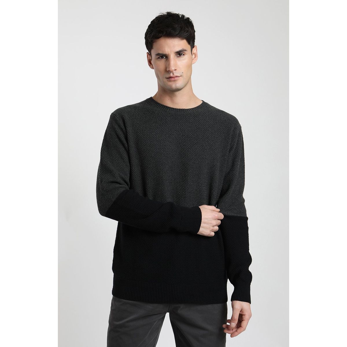 FROENS - Chaleco hombre Petorca negro - Algodón orgánico