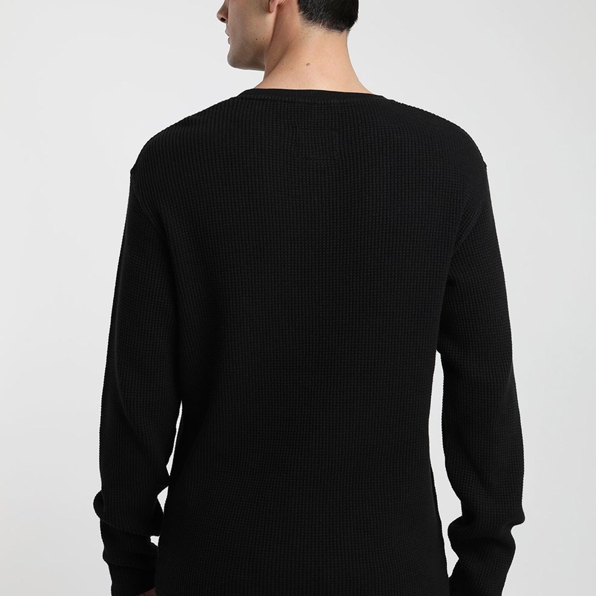 FROENS - Polerón hombre Crew negro