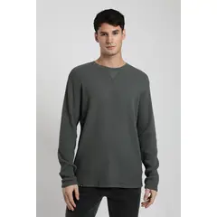 FROENS - Polerón hombre Crew verde