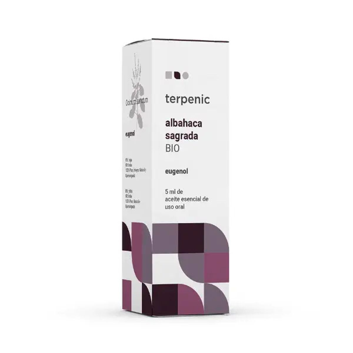 TERPENIC - Aceite Esencial de Albahaca Sagrada Bio 5ml