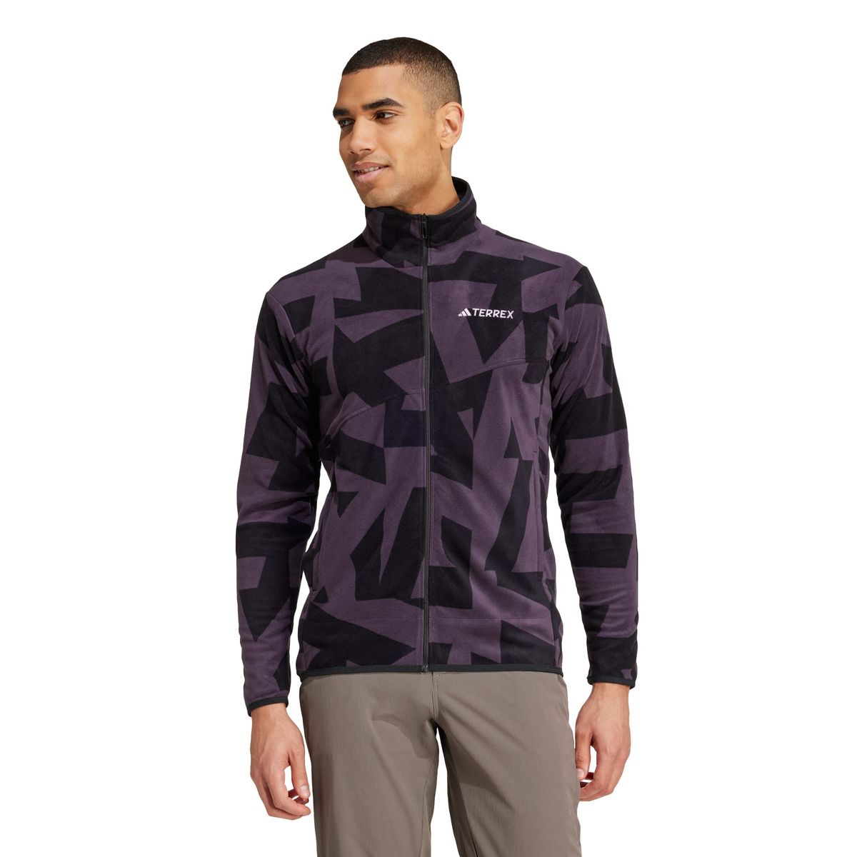 ADIDAS - Chaqueta Terrex Multi Printed Full-Zip Tela Fleece