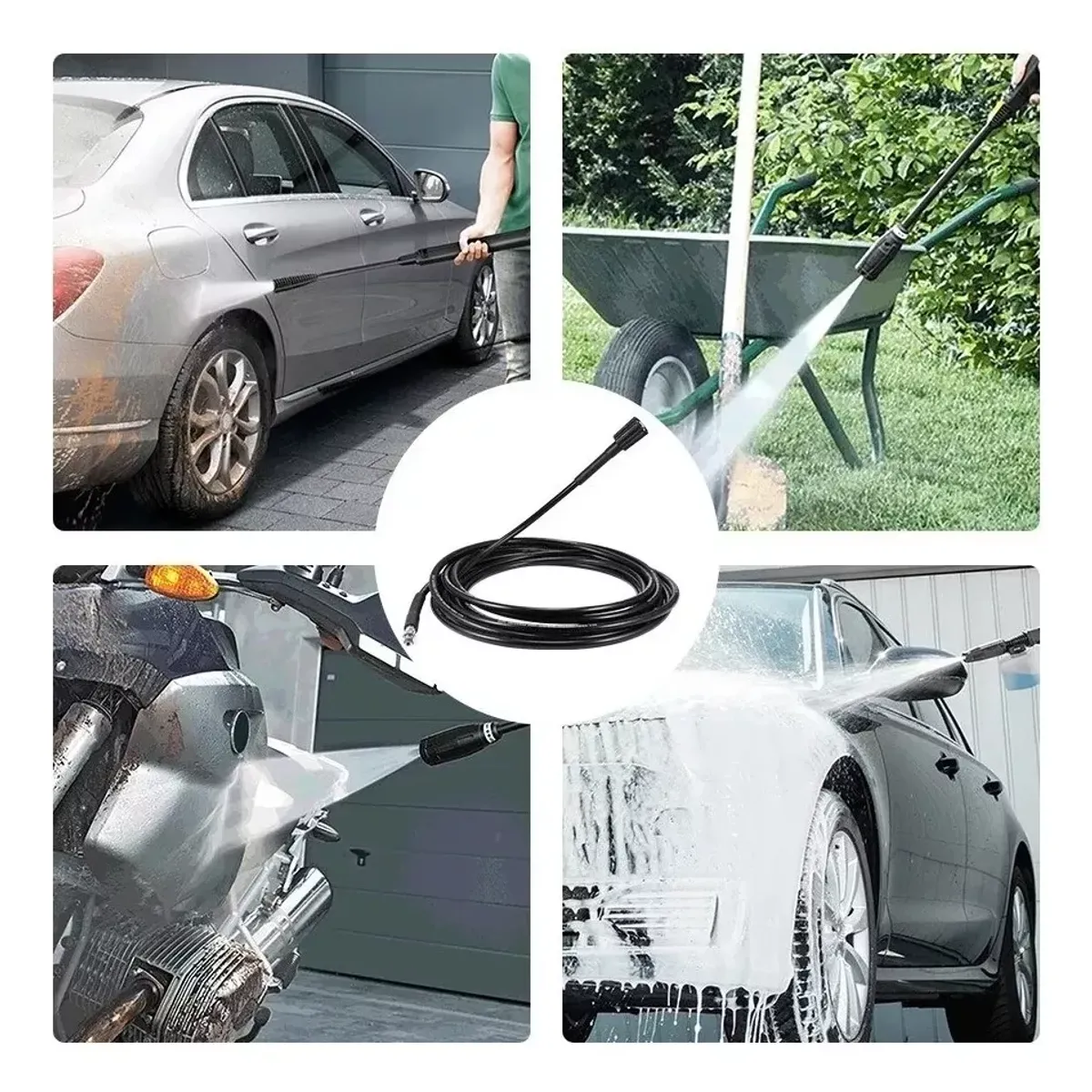 KUANGYE - Manguera De Alta Presión De 5 Metros Para Karcher K2-k7