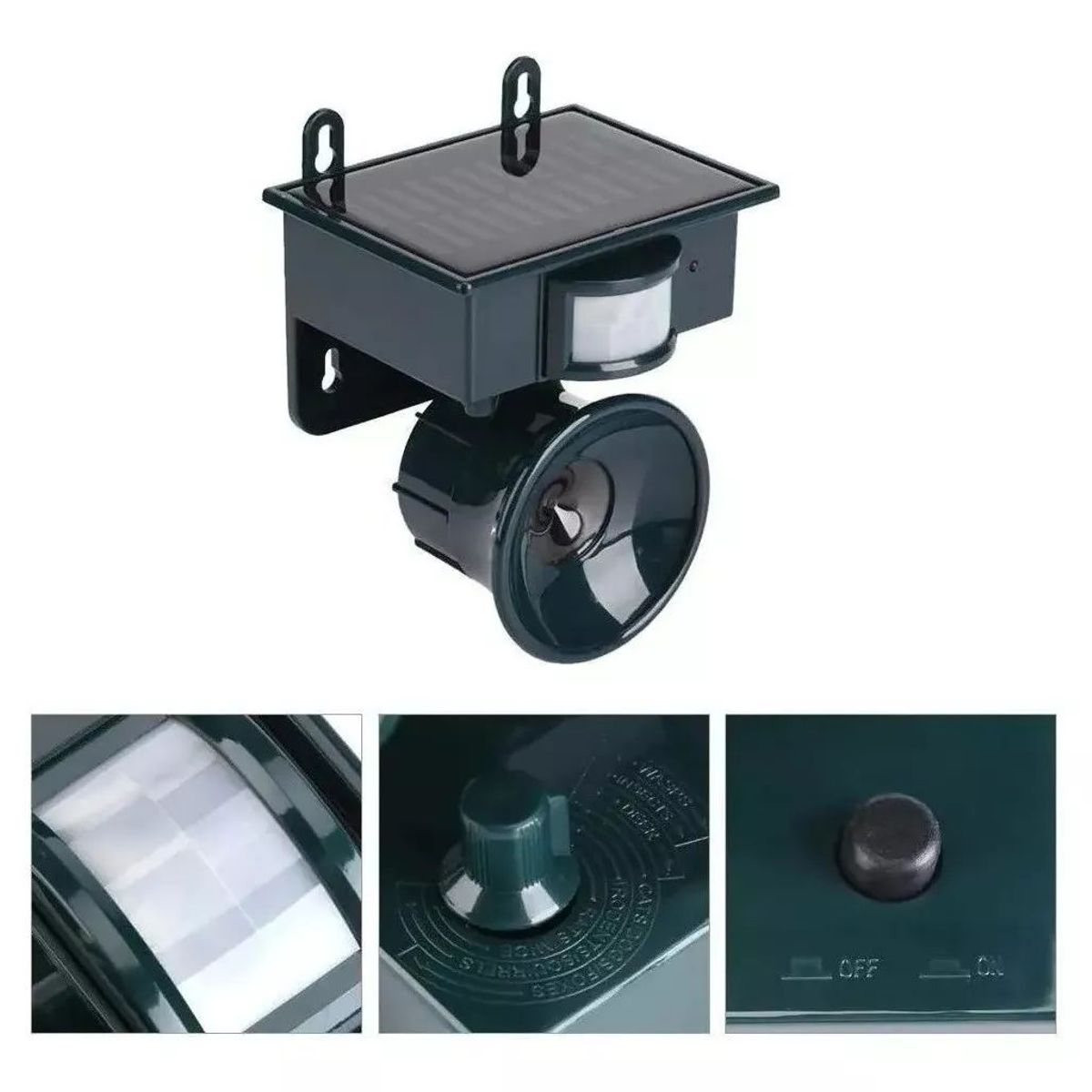 KUANGYE - Repelente Gatos Perros Conejos Roedoresaves Huyentador